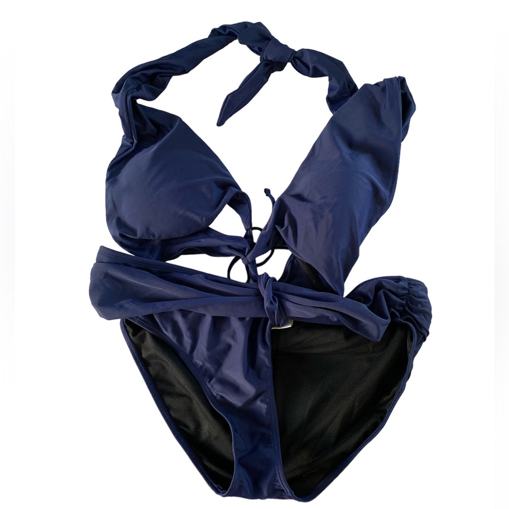 Blue bathing suit